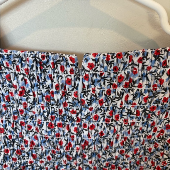 NWT J Crew Meadow dress in poppy 100% cotton poplin Size Large - Picture 8 of 14